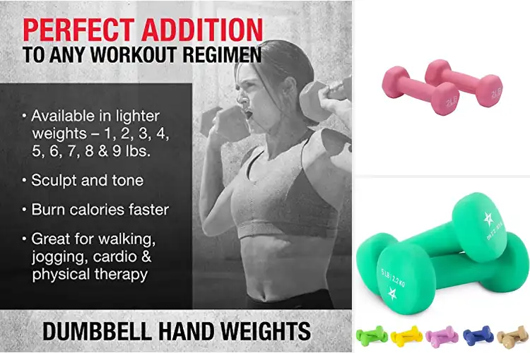 Detailed view of Best Two Pack Dumbbells For Home Workouts