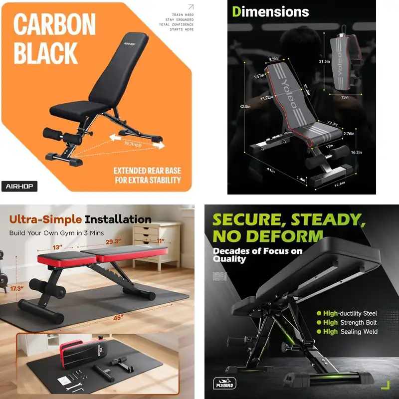 Top 10 Utility Workout Benches to Boost Your Fitness