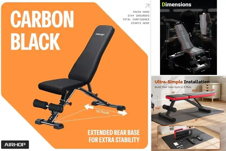 Detailed view of Top 10 Utility Workout Benches to Boost Your Fitness