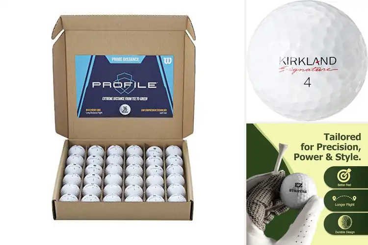 Detailed view of 10 Best Value Golf Balls: Long Drives on a Budget