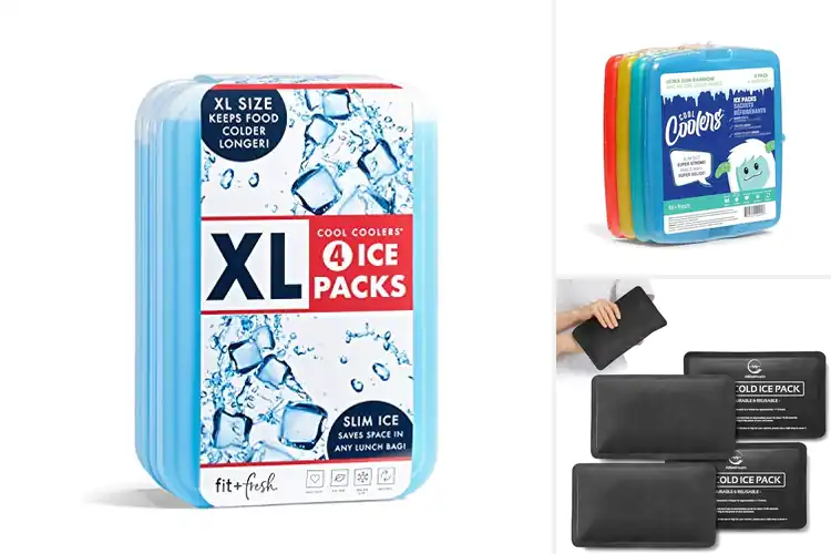 Detailed view of Best Value Ice Packs 4 Pack