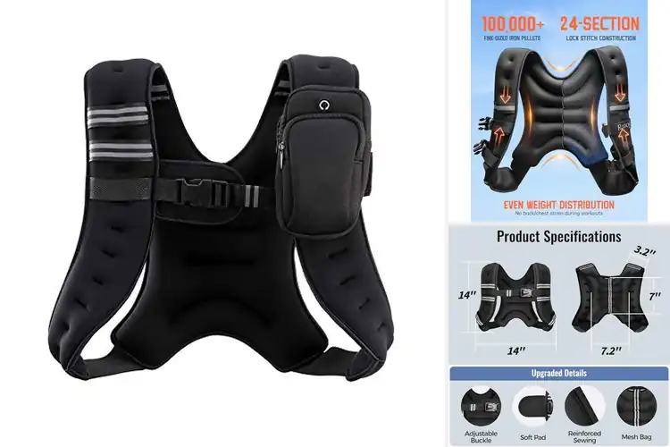 Detailed view of 10 Best Vests For Weight Loss: Burn Fat Faster