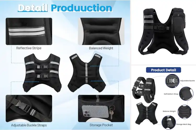 Detailed view of 10 Best Weight Vest for Weight Loss: Burn Calories Faster