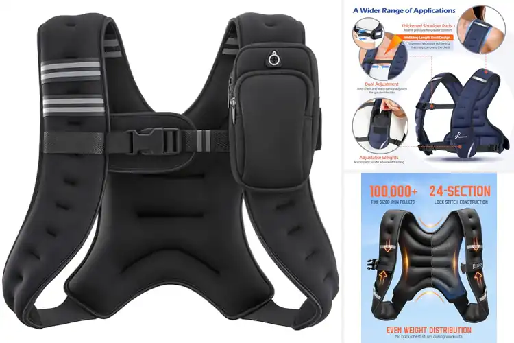 Detailed view of Best Weight Vests For Home Gym