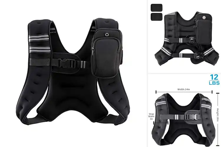 Detailed view of 10 Best Weight Vests For Running: Boost Strength & Burn Calories