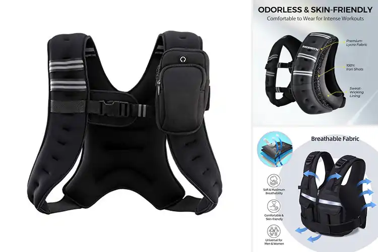 Detailed view of 10 Best Weight Vests for Strength Training: Get Stronger