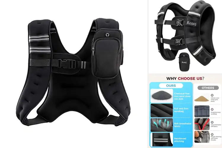 Detailed view of 10 Best Weight Vests for Weight Loss – Shred Fat