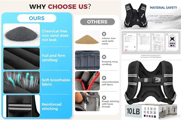 Detailed view of Best Weighted Vests For Comfortable Fit