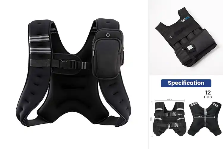 Detailed view of 10 Best Weighted Vests for Weightlifting: Power Up Now