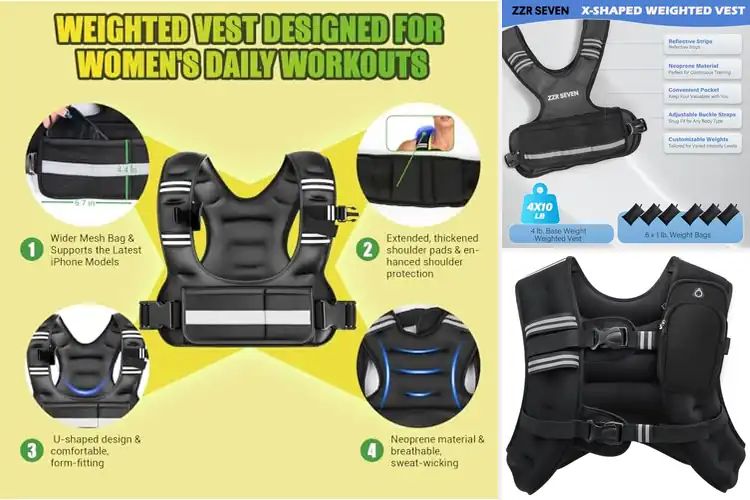 Detailed view of Best Weighted Vests With Iron Sand