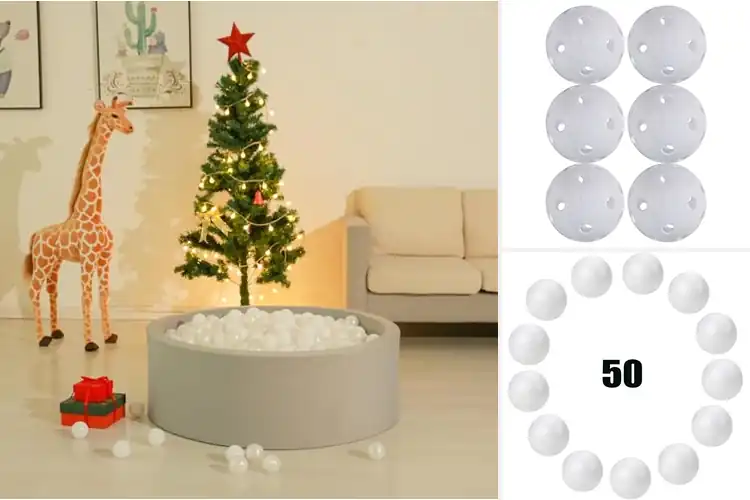 Detailed view of 10 Best White Balls: Spark Joyful Creativity Daily