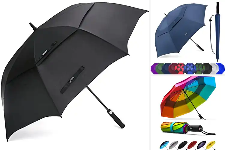 Detailed view of Best Windproof Waterproof Umbrella Canopies