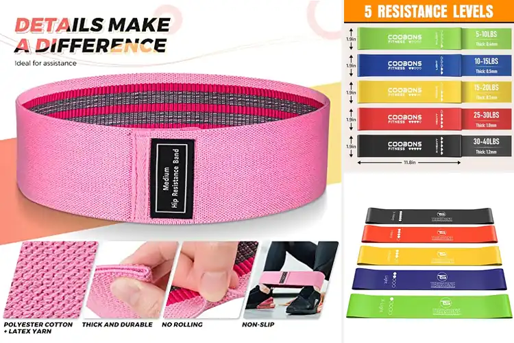 Detailed view of 10 Best Yoga Resistance Bands Sets to Elevate Your Practice