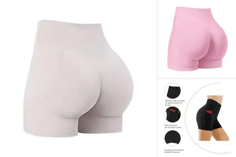 Detailed view of 10 Best Yoga Shorts for Comfort, Style & Movement