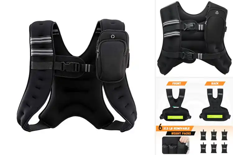 Detailed view of 10 Best Yoga Weighted Vests: Level Up Your Practice
