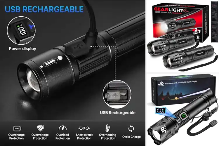 Detailed view of 10 Best Zoomable Flashlights: See Farther