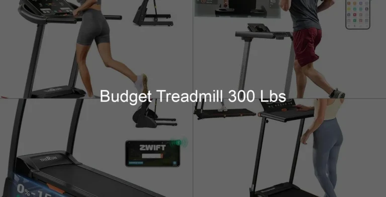 Photo of Budget Treadmill 300 Lbs