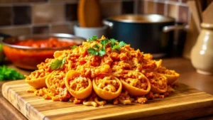 Buffalo Chicken Stuffed Shells Recipe Photo