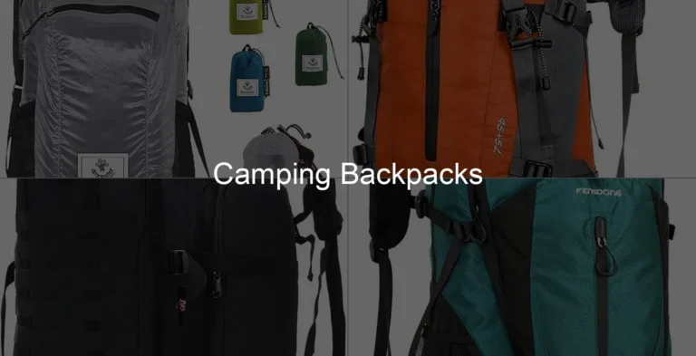 Photo of Camping Backpacks