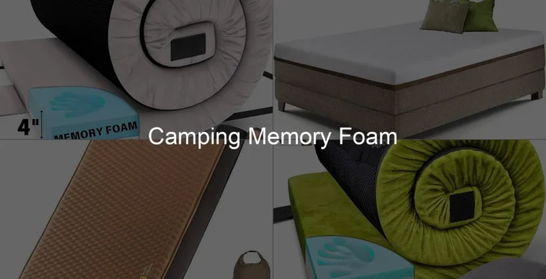 Photo of Camping Memory Foam