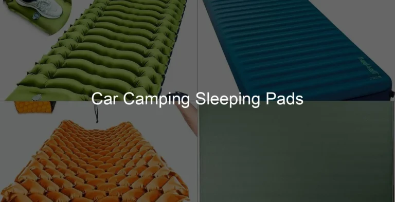 Photo of Car Camping Sleeping Pads