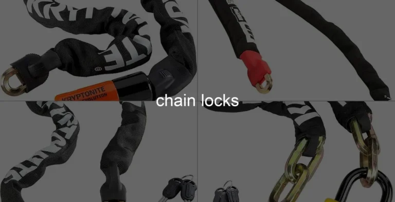 Photo of chain locks