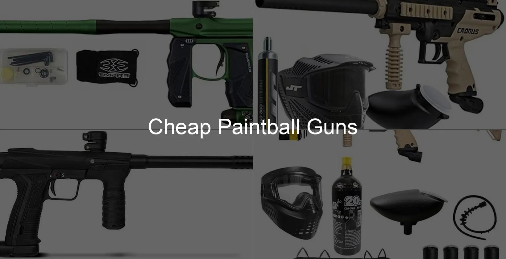 Photo of Cheap Paintball Guns