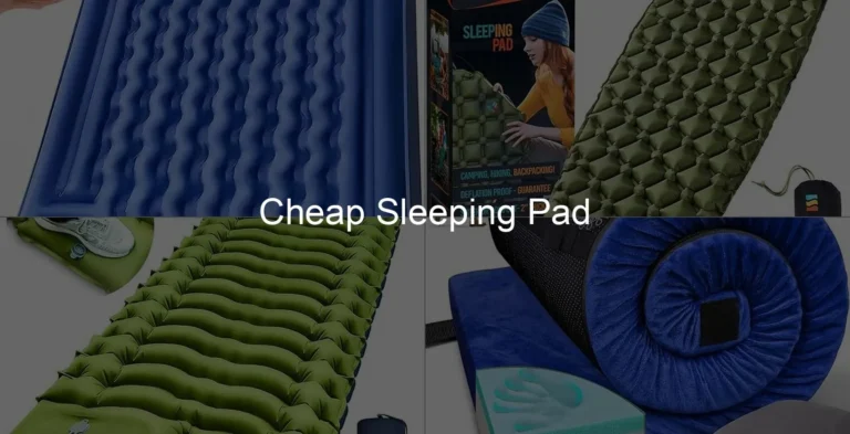 Photo of Cheap Sleeping Pad