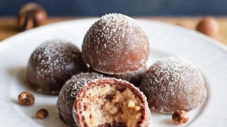 Chocolate And Chestnut Mochi Recipe Photo