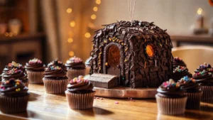 Chocolate Pinata Cupcake: Triple Force Recipe Photo