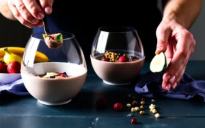 Chunky Monkey Smoothie Bowls Recipe Photo