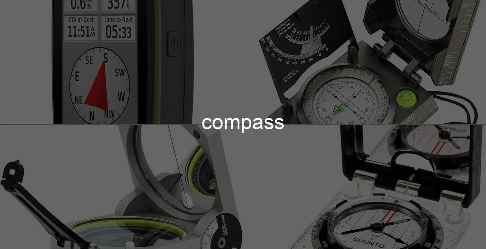 Photo of compass