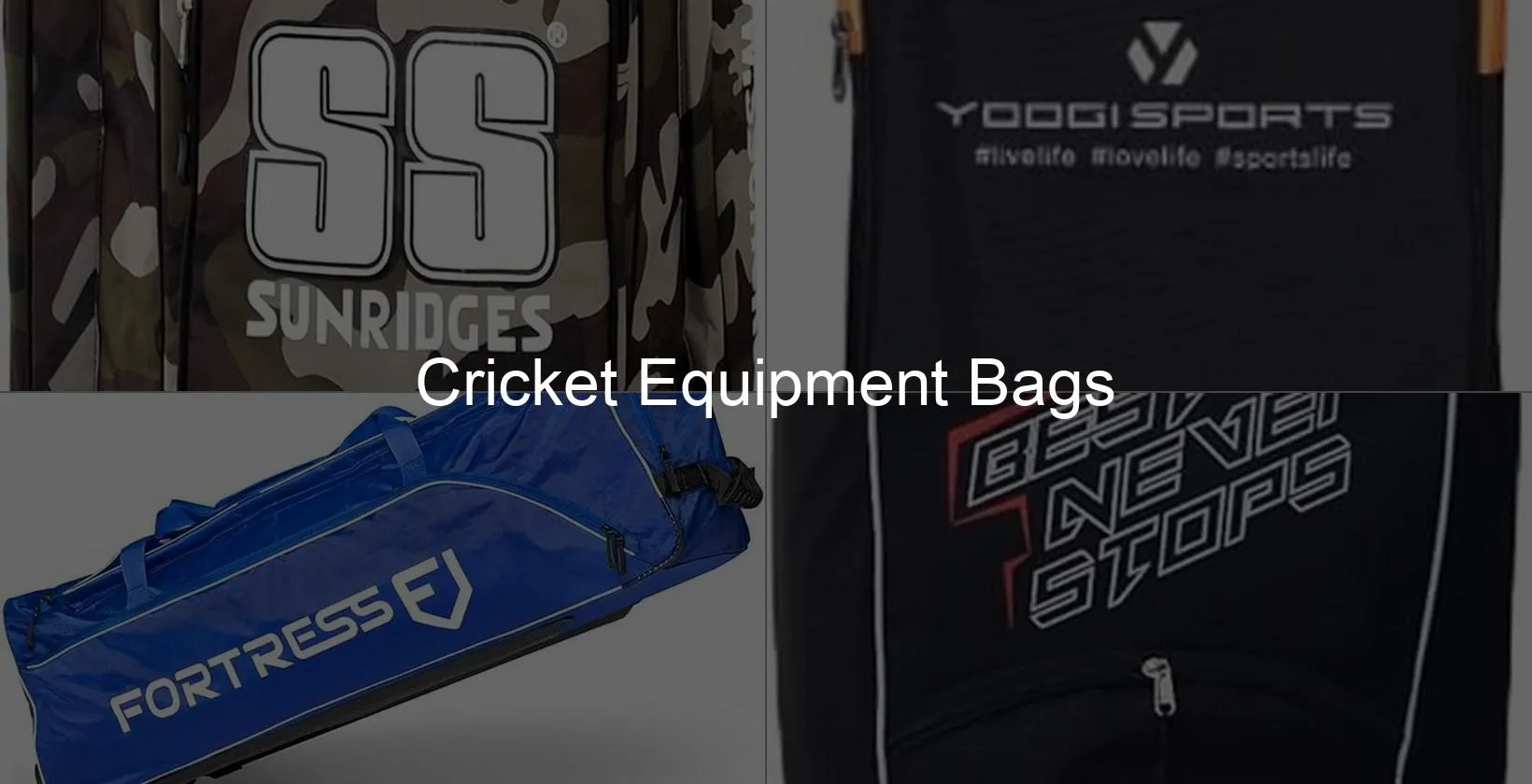 Photo of Cricket Equipment Bags