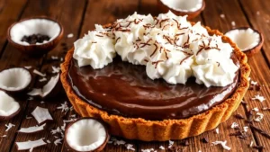 Dairy-Free Chocolate Coconut Cream Pie Recipe Photo
