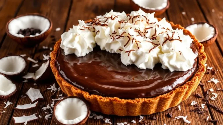 Dairy-Free Chocolate Coconut Cream Pie Recipe Photo