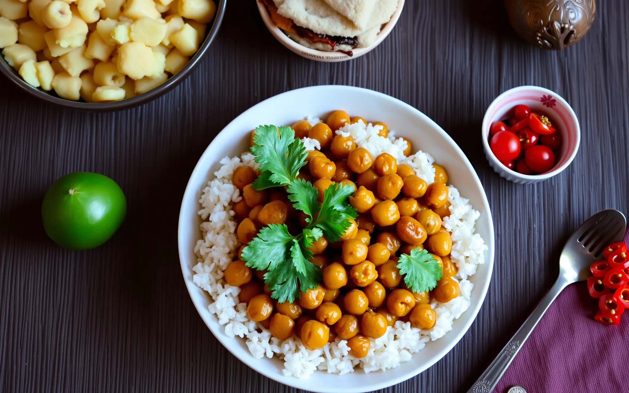 Easy Chickpea Curry (Channa Masala) Recipe Photo