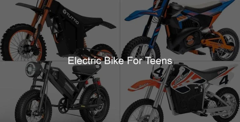 Photo of Electric Bike For Teens