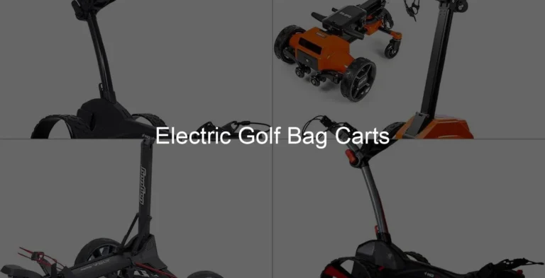 Photo of Electric Golf Bag Carts