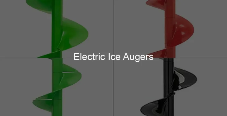 Photo of Electric Ice Augers