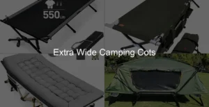 Photo of Extra Wide Camping Cots