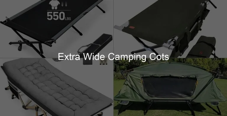 Photo of Extra Wide Camping Cots