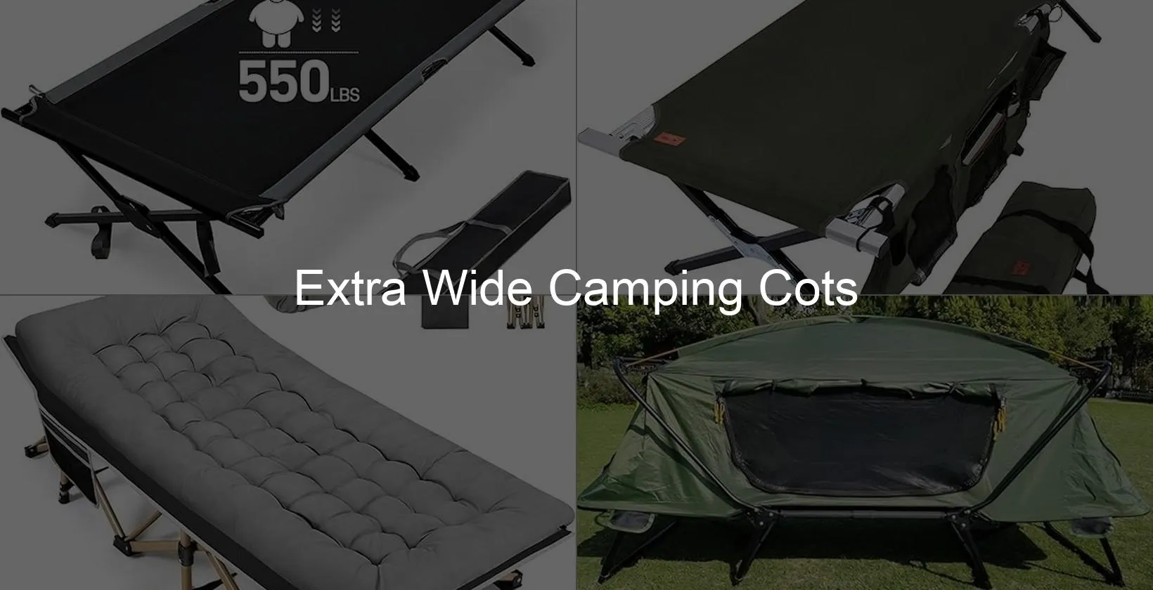 Photo of Extra Wide Camping Cots