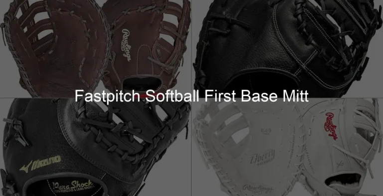 Photo of Fastpitch Softball First Base Mitt