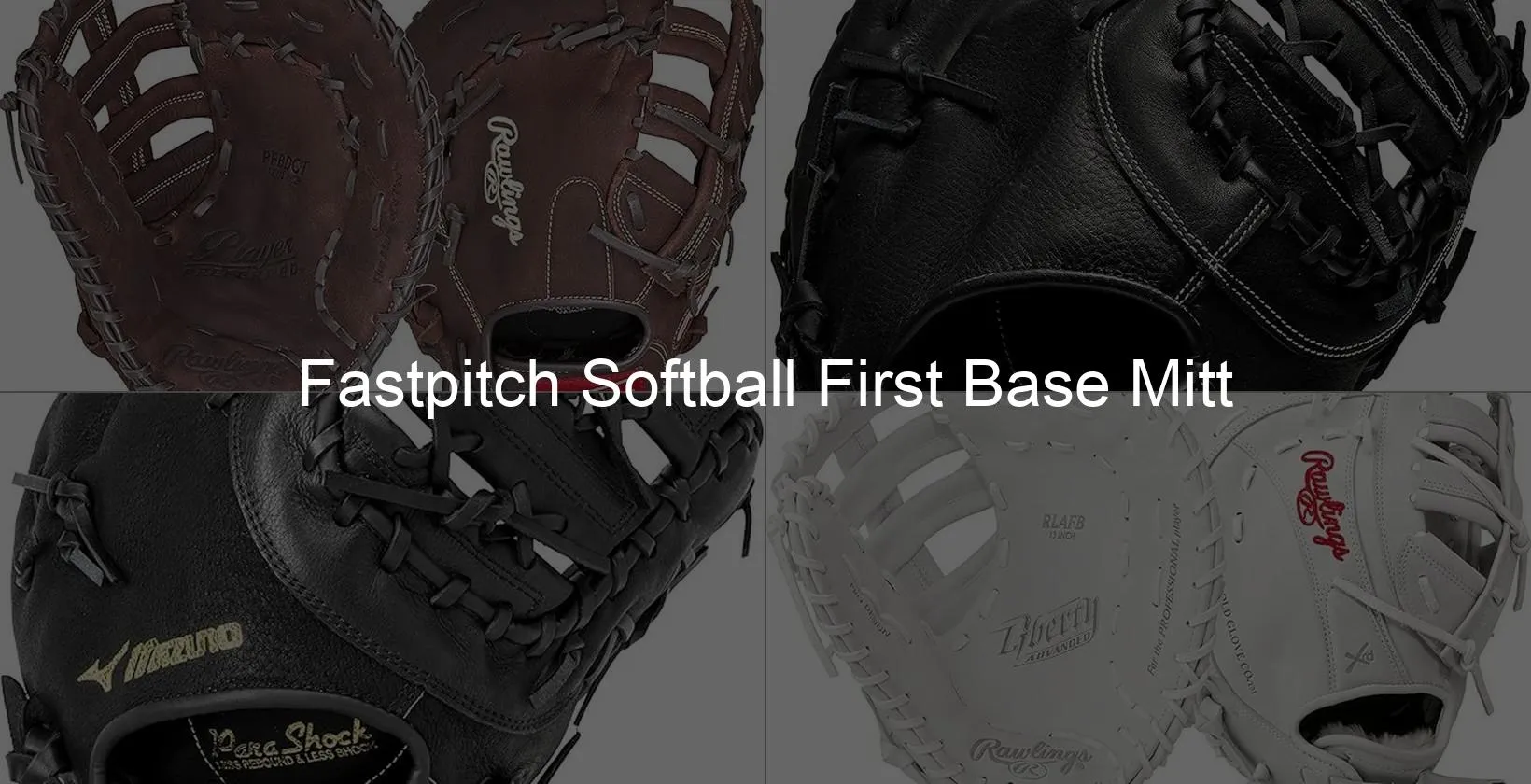 Photo of Fastpitch Softball First Base Mitt