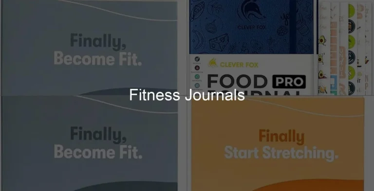 Photo of Fitness Journals