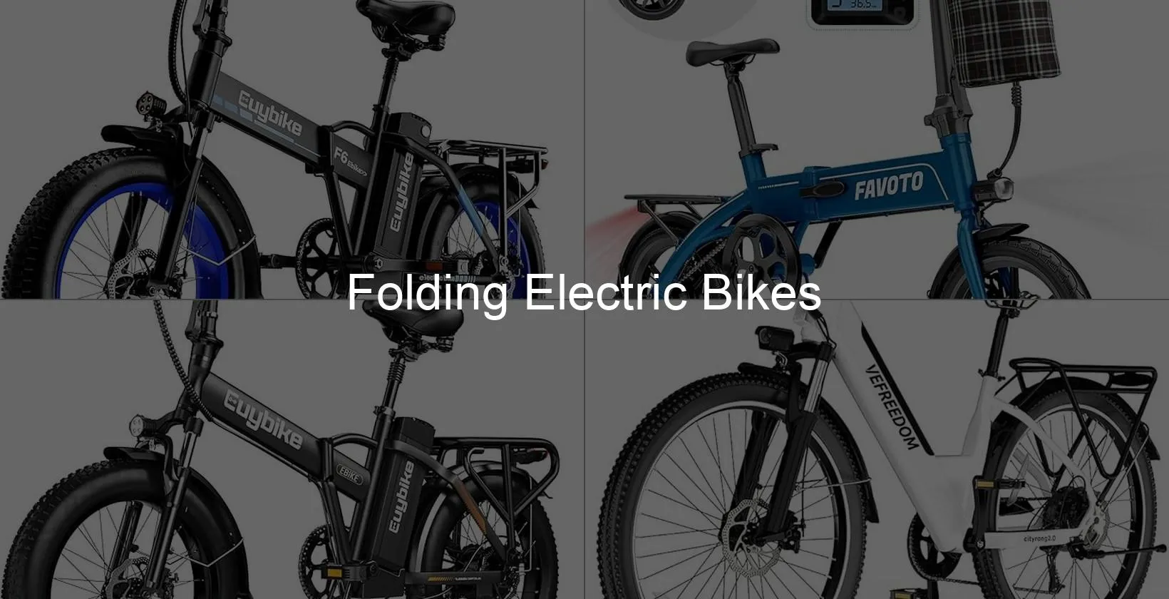 Photo of Folding Electric Bikes