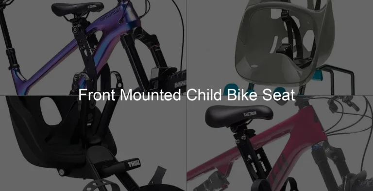 Photo of Front Mounted Child Bike Seat