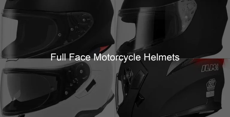 Photo of Full Face Motorcycle Helmets