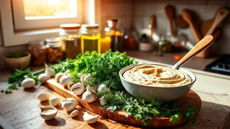 Garlic And Herb Hummus Recipe Photo