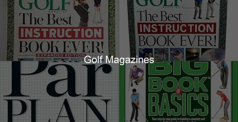 Photo of Golf Magazines